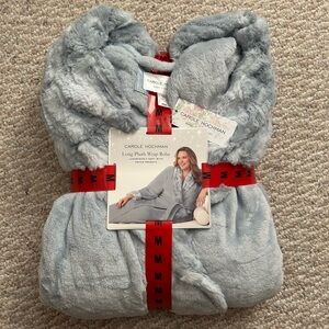 New CAROLE HOCHMAN Ladies Plush Robe size M